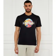 Koszulki męskie - Napapijri T-shirt S-VALDOR SS Relaxed fit - miniaturka - grafika 1