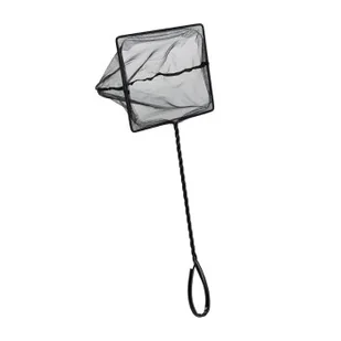 AniOne Siatka do wyławiania ryb, gruba, czarna 13 cm, 16 cm - Pozostałe akcesoria do akwarium - miniaturka - grafika 1