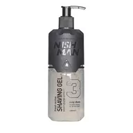 Balsamy po goleniu - Nishman Przezroczysty żel do golenia Nish Man - Easy Shave (400 ml) 1001243 - miniaturka - grafika 1