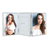 Ramki na zdjęcia - Ramka metalowa na 3 zdjęcia 10x15 Silvia - miniaturka - grafika 1