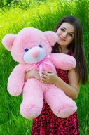 Maskotki i pluszaki - Ogromny Miś przytulanka BARNEY 80 cm PRODUCENT - miniaturka - grafika 1