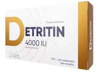 Witaminy i minerały - Detritin 4000 j.m. x 60 tabl - miniaturka - grafika 1