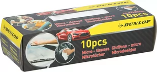 Ściereczki z mikrofibry do szyb auta DUNLOP x10 - Akcesoria do mycia samochodu - miniaturka - grafika 1