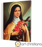 Ikony i obrazy sakralne - Św. Teresa, obraz na płótnie canvas - miniaturka - grafika 1