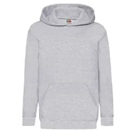 Bluzy dla dziewczynek - Bluza Dziecięca Z Kapturem Hooded Sweat Heather Grey r. 14-15(164) - miniaturka - grafika 1