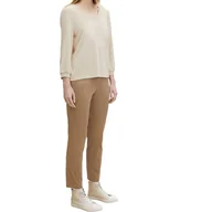 Spodnie damskie - Spodnie damskie Tom Tailor Mia Slim bawełniane chinos-W34 - miniaturka - grafika 1