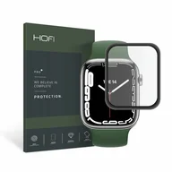 Akcesoria do smartwatchy - Hofi Szkło hybrydowe Hybrid Pro+ do Apple Watch 7 41mm) Czarny - miniaturka - grafika 1