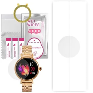 1x folia hydrożelowa ochronna do Rubicon RNCF21 - apgo Smartwatch Hydrogel Protection Ochrona na ekran smartwatcha - Akcesoria do smartwatchy - miniaturka - grafika 1