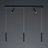 Lampy sufitowe - HELL Żyrandol LED Tom 5-punktowy, czarny - miniaturka - grafika 1