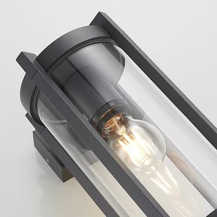 Lucande Brienne kinkiet zewnętrzny, szklany klosz - Lampy ogrodowe - miniaturka - grafika 4