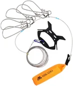 Inne akcesoria dla wędkarzy - MIKADO Zestaw Agrafek Z Linką Do Ryb - miniaturka - grafika 1