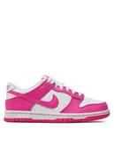 Buty dla dziewczynek - Nike Sneakersy Dunk Low (Gs) FB9109 102 Różowy - miniaturka - grafika 1
