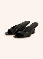 Klapki i japonki damskie - By Far Klapki Typu Mules Caroo schwarz - miniaturka - grafika 1