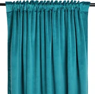 Zasłony - Zasłona zaciemniająca B2 Velvet Ciemnozielony Essentials HOMLA - miniaturka - grafika 1