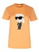 Koszulki i topy damskie - Damski T-shirt Karl Lagerfeld - KARL LAGERFELD - miniaturka - grafika 1