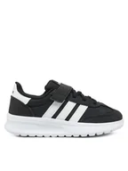 Buty dla dziewczynek - adidas Sneakersy Run 70s 2.0 Shoes Kids JI4688 Czarny - miniaturka - grafika 1