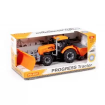 Traktor odnieśnieżarka 31x15x15 Progress pomarańczowa WADER POLESIE 91772 WADP - Samochody i pojazdy dla dzieci - miniaturka - grafika 1