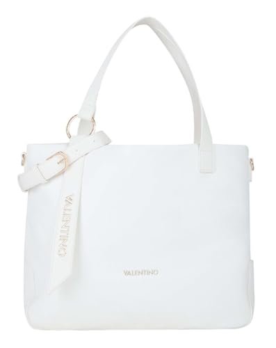 VALENTINO Peonies Re Shopping Bag Bianco, Bianco, Użytkowy