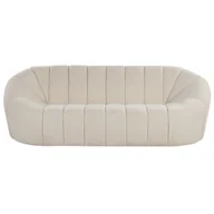 Sofy i kanapy - Sofa 3-osobowa boucle biała LOMMA - miniaturka - grafika 1