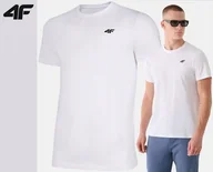 Koszulki męskie - Koszulka Męska 4f T-shirt Bawełniany Podkoszulek Sportowy Co Dzień 1843 3xl - miniaturka - grafika 1