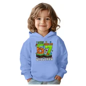 Bluzy dla dziewczynek - BLUZA DZIECIĘCA Z KAPTUREM 67 SIX SEVEN VIRAL 122-128 DLA DZIECKA PREZENT - miniaturka - grafika 1