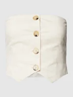 Kamizelki damskie - Kamizelka krótka z listwą guzikową model ‘Samuela’ - miniaturka - grafika 1