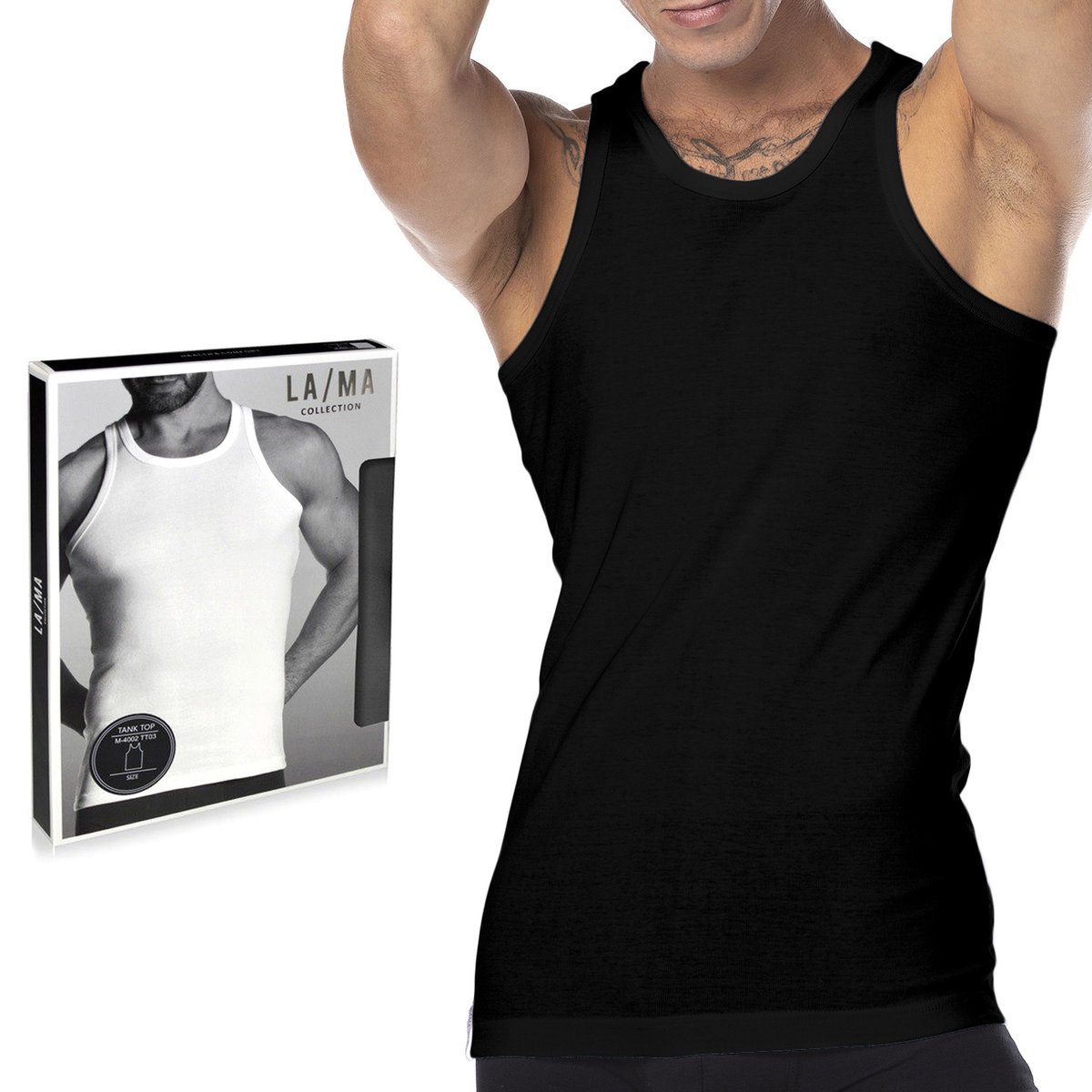 LAMA Podkoszulka Męska na Ramiączkach TANK TOP XL