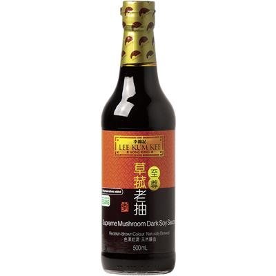 Sos sojowy grzybowy suprema 500ml lee kum sojowy ciemny bez konserwantów!