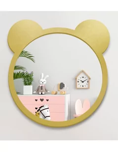 Lustro dekoracyjne ścienne dla dziecka w ramie mdf - MIŚ, Wymiary: 80x76 - Lustra Lustro dekoracyjne ścienne dla dziecka w ramie mdf - MIŚ, Wymiary: 80x76 - Lustra - miniaturka - grafika 1