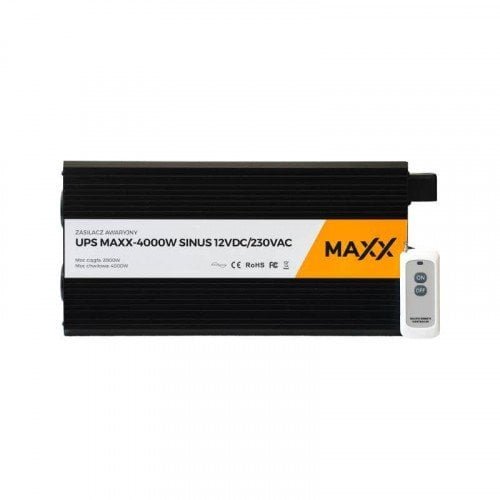 NoName Przetwornica napięcia UPS Maxx Sinus 12V/230V 2000W