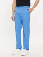 Spodnie męskie - Tommy Hilfiger Chinosy Denton MW0MW25964 Niebieski Straight Fit - miniaturka - grafika 1