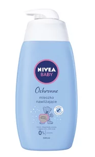 Nivea Baby MLECZKO INTENSYWNIE NAWILŻAJĄCE PURE & SENSITIVE EMOLIENTY 500 ML - Balsamy i oliwki dla dzieci - miniaturka - grafika 1