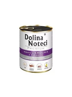 Dolina Noteci Premium Bogata W Królika Z Żurawiną 400g - Mokra karma dla psów - miniaturka - grafika 4