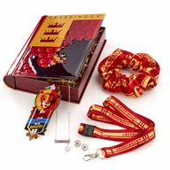 Figurki dla dzieci - Metalowe Pudełko Na Prezenty Harry Potter Gryffindor - miniaturka - grafika 1