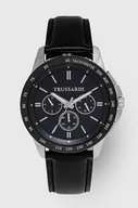 Zegarki męskie - Trussardi zegarek męski kolor czarny R2451153002 - miniaturka - grafika 1