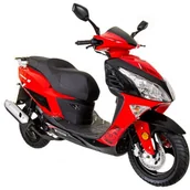 Skutery - Skuter TORQ Znen Formax ZN50QT-8F Euro 5 50cm3 13" 12" 5l Czerwony - miniaturka - grafika 1