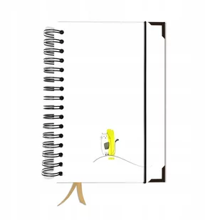 Notes czyste kartki zeszyt A5 pamiętnik notatnik - Notesy i bloczki - miniaturka - grafika 1