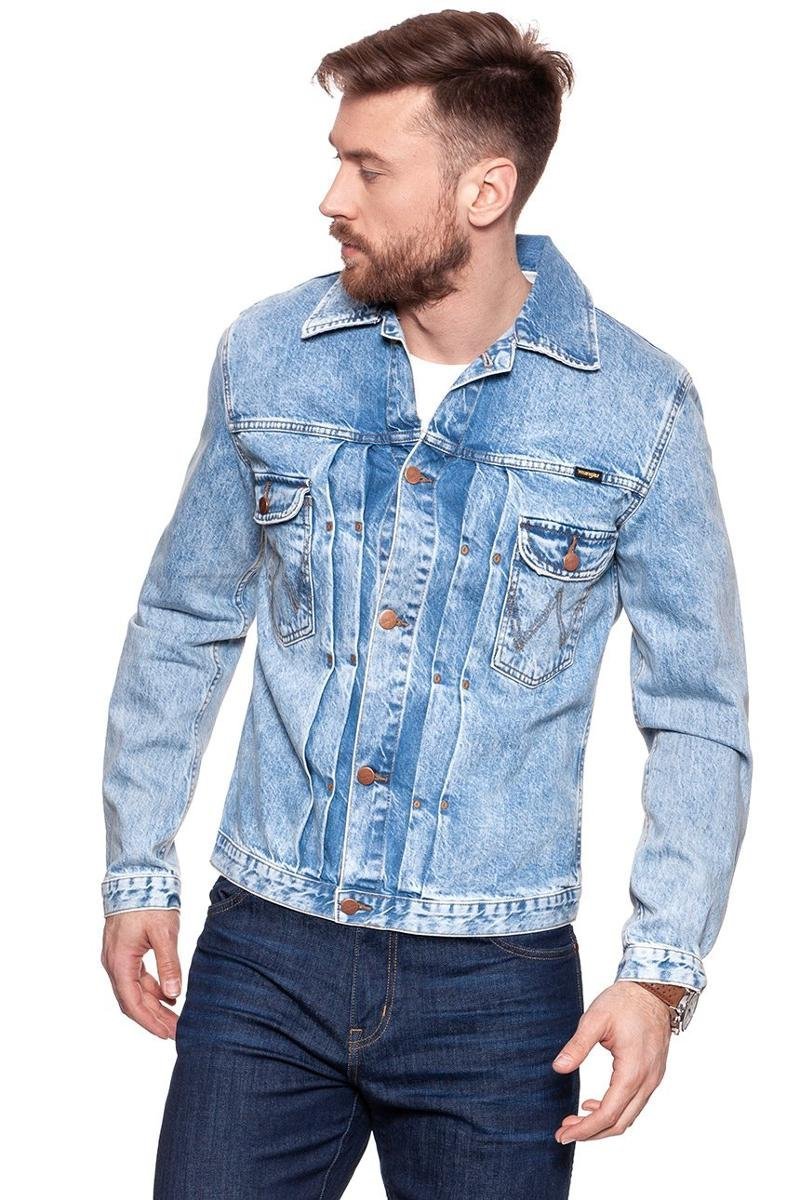 Wrangler, Kurtka męska, Retro Jacket Glaston Blue W442Gw13S, rozmiar XL