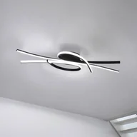 Lampy sufitowe - FISCHER & HONSEL Lampa sufitowa LED Biba, możliwość ściemniania, czarny, salon / jadalnia, metal, nowoczesny - miniaturka - grafika 1