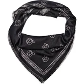 Apaszki i szaliki damskie - Karl Lagerfeld Chusta k/ikonik 2.0 | z dodatkiem jedwabiu - miniaturka - grafika 1