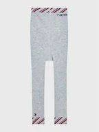 Legginsy - Tommy Hilfiger Legginsy 701220280 Szary Slim Fit - miniaturka - grafika 1
