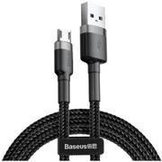 Kable USB - Baseus Kabel CAMKLF-AG1 (USB M - Micro USB M; 0,50m; kolor szary) - miniaturka - grafika 1