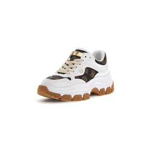Damskie Sneakersy GUESS BRECKY3 FLPBR3FAL12-WHIBR – Biały - Sneakersy damskie - miniaturka - grafika 1