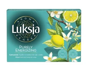 Luksja Aroma Senses Purely Energizing Cytrusowe Mydło Do Rąk W Kostce 90G - Mydła - miniaturka - grafika 1