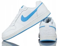 Sneakersy męskie - Buty Oddychające Nike Sneakersy Ebernon Low Biały R. 43 - miniaturka - grafika 1