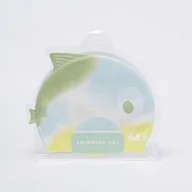 Pływanie - Czepek basenowy Shaped - Shark Tribe, Khaki Ombre Sunnylife - miniaturka - grafika 1