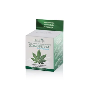 Efektima KREM DO TWARZY Z OLEJEM KONOPNYM - NOCNA REPERACJA 50ml - Kremy do twarzy - miniaturka - grafika 1