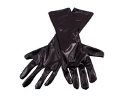 Dodatki do strojów karnawałowych - Rękawiczki karnawałowe czarne - 42 cm. - miniaturka - grafika 1