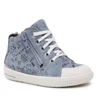 Buty dla chłopców - Sneakersy Superfit 1-000362-8010 S Blue/White - miniaturka - grafika 1