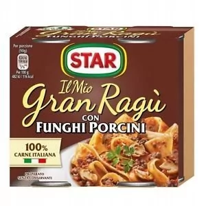 Star Gran Ragu sos z prawdziwkami do spaghetti 2sz - Pasztet i przetwory mięsne - miniaturka - grafika 1